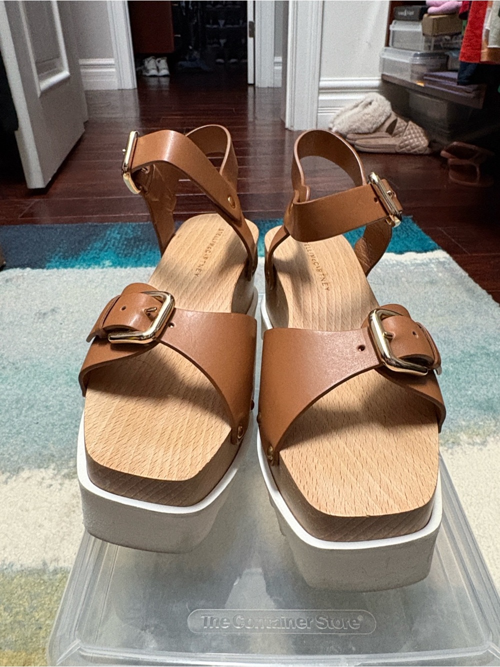 Stella McCartney Elyse Platform Sandal SZ 38U
